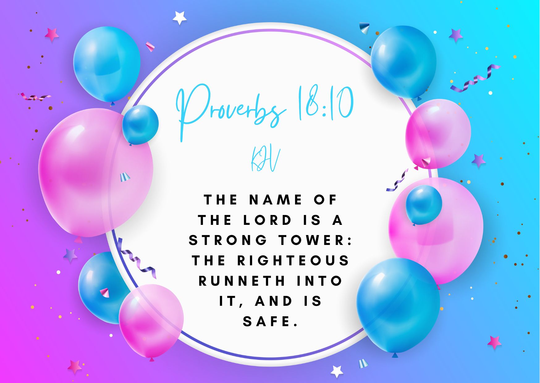 Proverbs 18 10 Meaning With 5 Kid Friendly Activities